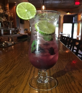 BLUEBERRY CHUTNEY MOJITO