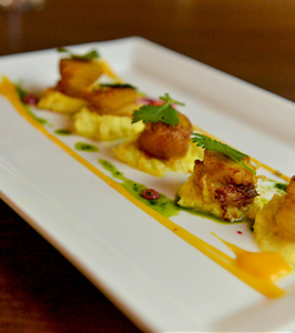 grilled scallops