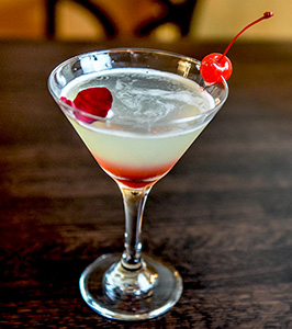 rose petal martini